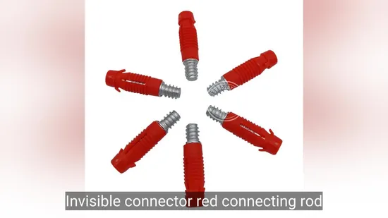 Invisible Connector Red Connecting Rod Quick Assembly Integrated Red Rod Accessories 