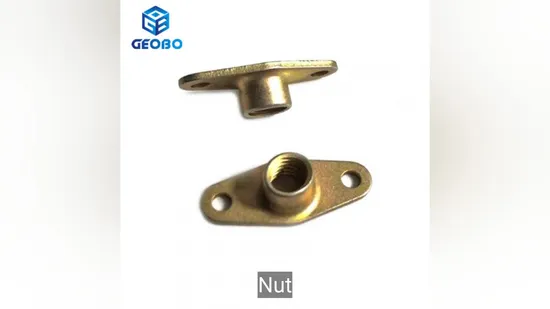 Fixed Anchor Nut Plates Screw Sleeve Nut Buckle Muff Flat Round Nut 