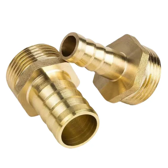 Male Thread Air Gas Hose Brass Barb Fitting Adapter Coupler Barb 