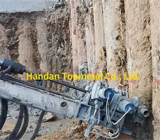 Self Drilling Anchor for Slope Stabilisation Engineering T76 