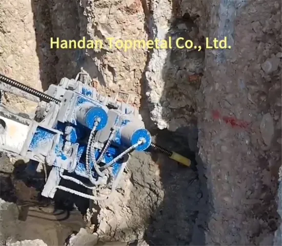 Self Drilling Anchor Bolt/Hollow Bar Anchor R32 Steel 40cr/45 for Rock Bolt 